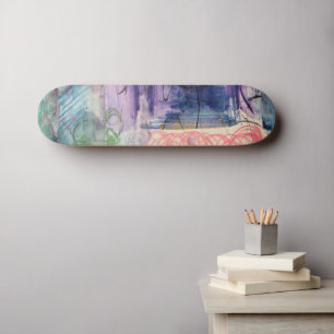 Skateboard Planche à roulettes artistique moderne