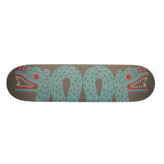 Skateboard Planche à roulettes aztèque de serpent