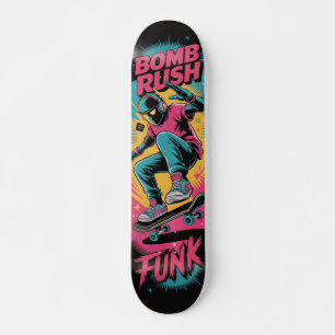 Skateboard Planche à roulettes Bomb Rush Cyberfunk