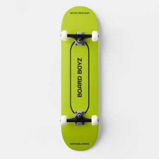 Skateboard planche à roulettes BOYZ : citron