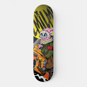 Skateboard Planche à roulettes Bunnypink