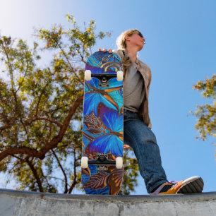 Skateboard Planche à roulettes Butterfly Art 35