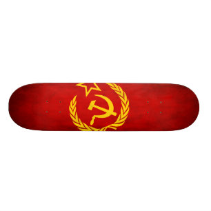 Skateboard Planche à roulettes CBD204 - Drapeau de l'URSS