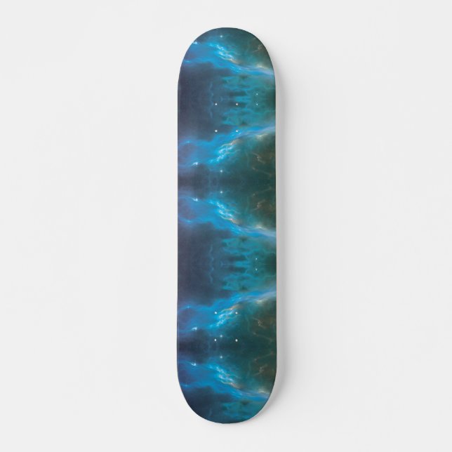 Skateboard Planche à roulettes céleste (Devant)