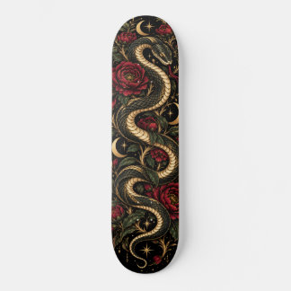 Skateboard Planche à roulettes céleste serpent gothique sombr
