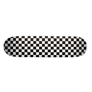 Skateboard Planche à roulettes classique de damier