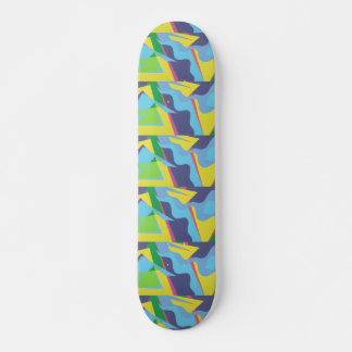 Skateboard Planche à roulettes colorée de l'autoroute de l'in