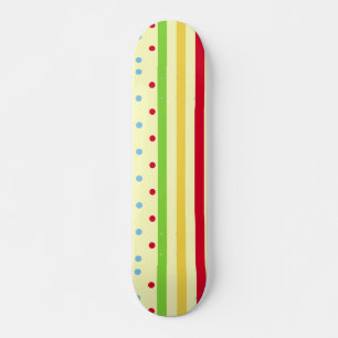 Skateboard Planche à roulettes colorée et planche à roulettes
