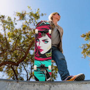 Skateboard Planche à roulettes Cute Pop Art