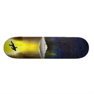 Skateboard Planche à roulettes d'abduction d'UFO