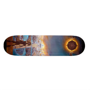 Skateboard Planche à roulettes d'affiche de Tzolkin