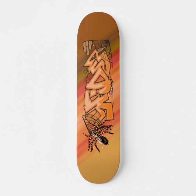 Skateboard Planche à roulettes d'araignée (Devant)