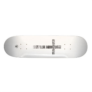 Skateboard Planche à roulettes de 3h16 de John