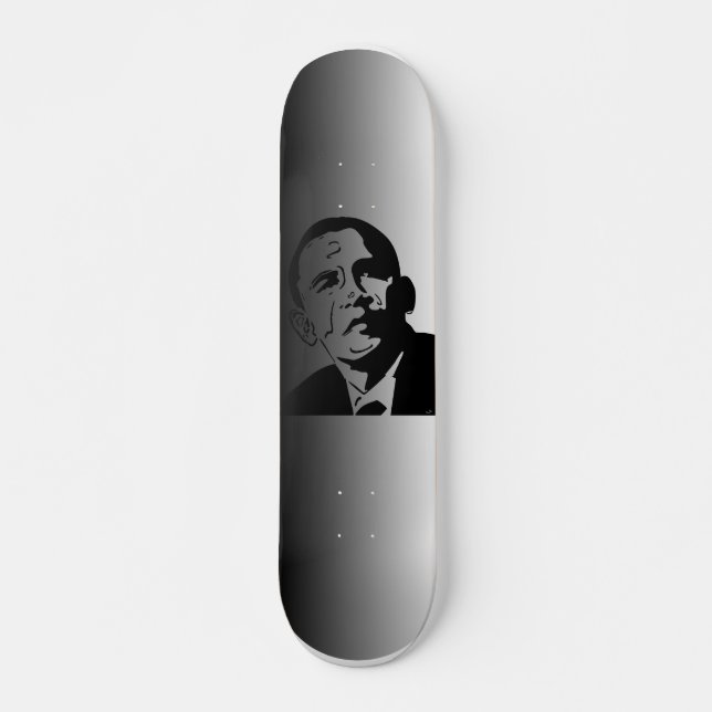 Skateboard Planche à roulettes de Barack Obama (Devant)