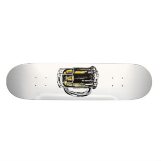 Skateboard planche à roulettes de bière