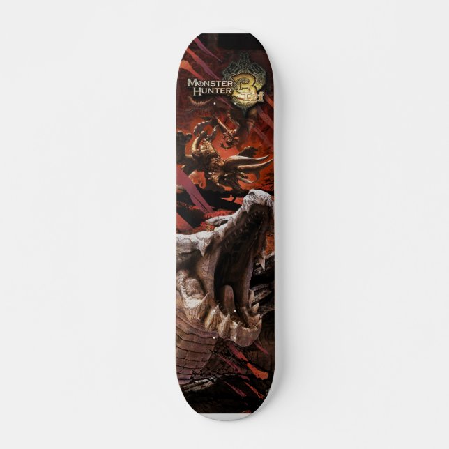 Skateboard Planche à roulettes de chasseur de monstre (Devant)