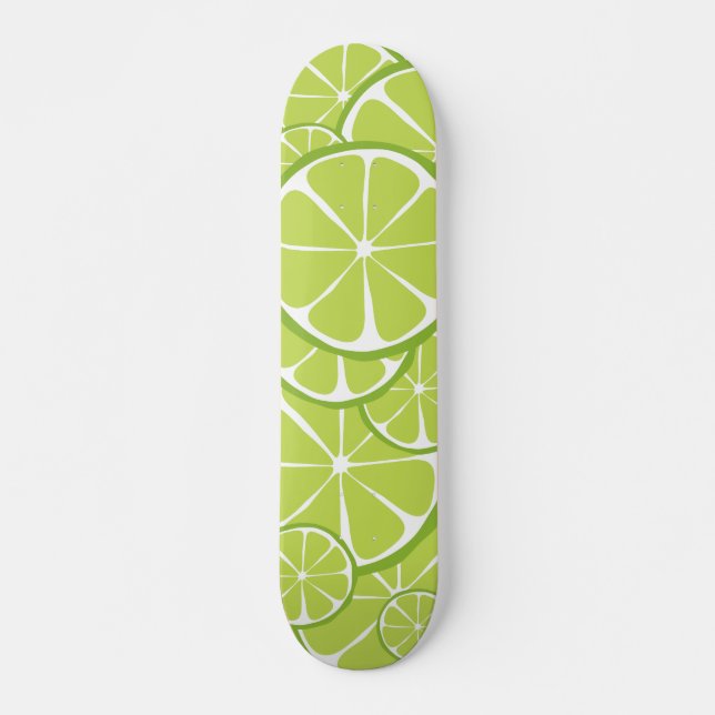 Skateboard Planche à roulettes de chaux d'agrume d'été (Devant)