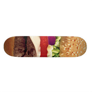 Skateboard Planche à roulettes de cheeseburger pro