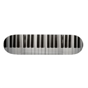 Skateboard Planche à roulettes de coutume de clavier de piano