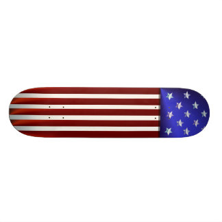 Skateboard Planche à roulettes de drapeau américain