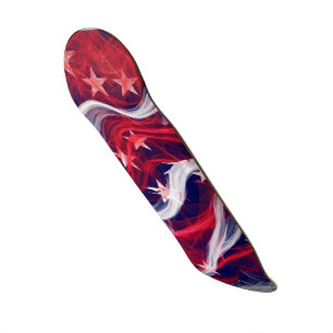 Skateboard Planche à roulettes de drapeau américain