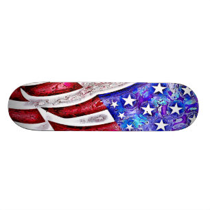 Skateboard Planche à roulettes de DRAPEAU AMÉRICAIN
