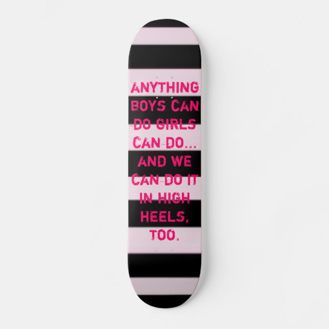 Skateboard Planche à roulettes de fille (Recto)