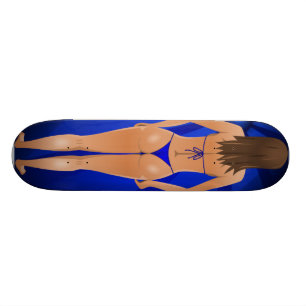 Skateboard Planche à roulettes de fille de bikini