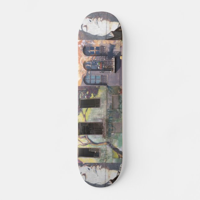Skateboard Planche à roulettes de graffiti de fenêtre (Recto)