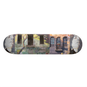 Skateboard Planche à roulettes de graffiti de fenêtre