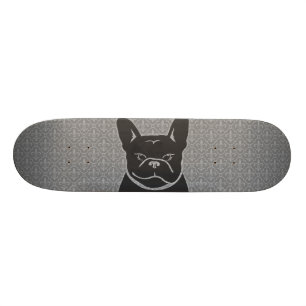Skateboard Planche à roulettes de gris de charbon de bois de