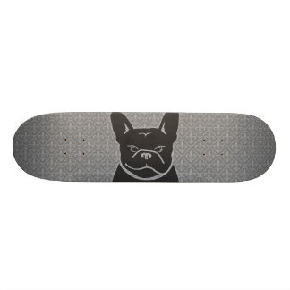Skateboard Planche à roulettes de gris de charbon de bois de