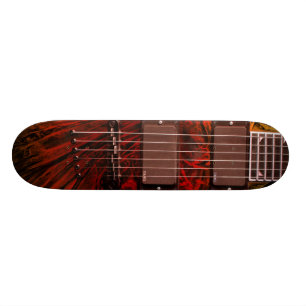 Skateboard Planche à roulettes de guitare