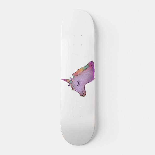 Skateboard Planche à roulettes de licorne (Devant)