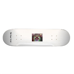 Skateboard Planche à roulettes de logo de WCSL Baphomet !