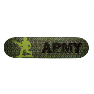 Skateboard planche à roulettes de mission d'espion d'ARMÉE de