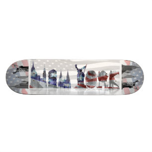 Skateboard Planche à roulettes de New York