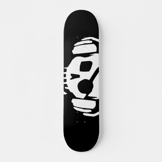 Skateboard Planche à roulettes de pirate (Devant)