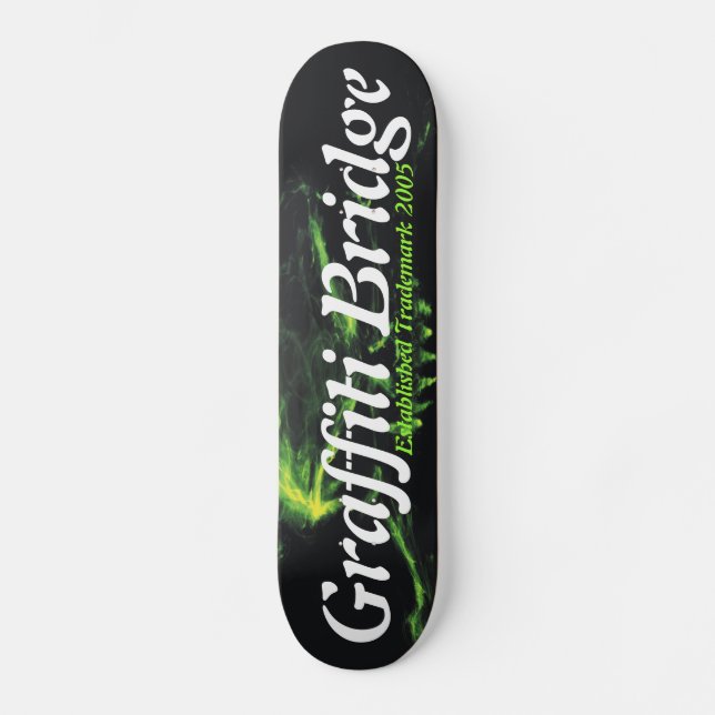 Skateboard Planche à roulettes de pont de graffiti (Recto)