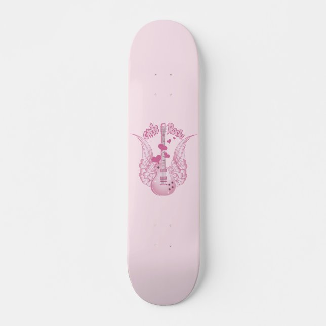 Skateboard Planche à roulettes de roche de filles (Devant)