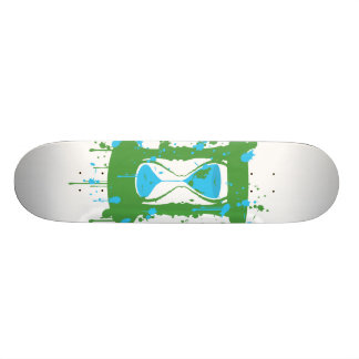 Skateboard Planche à roulettes de sablier de réchauffement