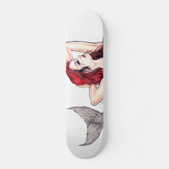Skateboard Planche à roulettes de sirène (Recto)