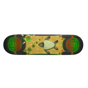 Skateboard Planche à roulettes de tortue de mer