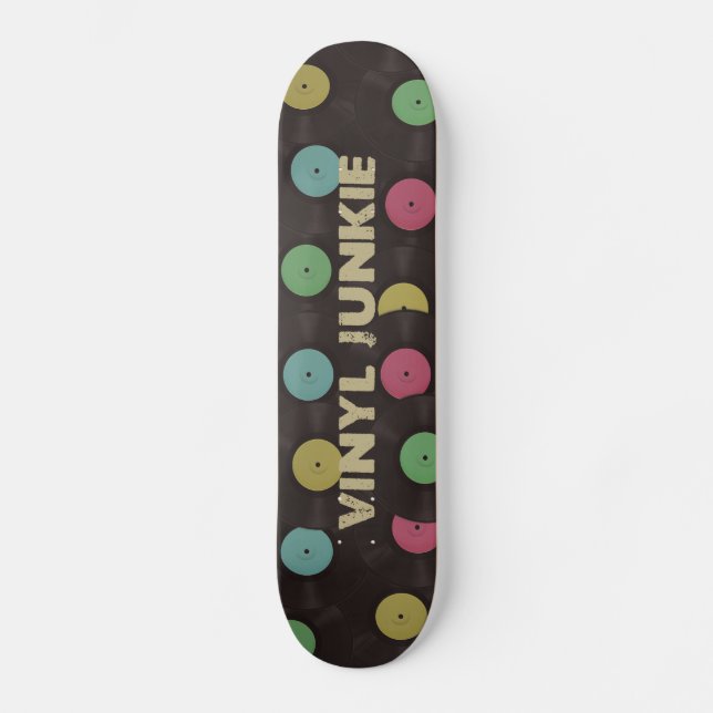 Skateboard Planche à roulettes de vinyle (exclusive) (Recto)