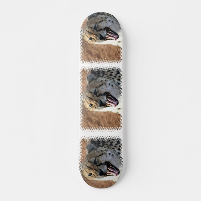 Skateboard Planche à roulettes de vrille de guépard (Devant)