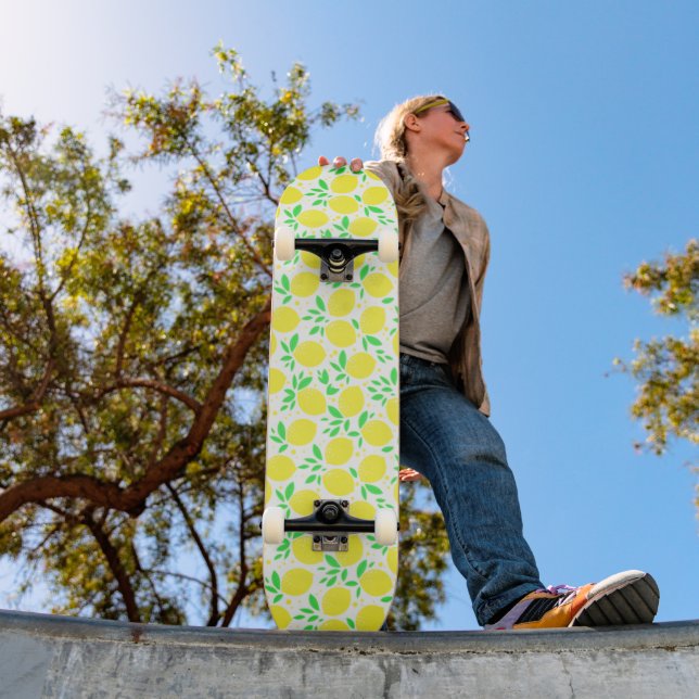 Skateboard Planche à roulettes - Design frais - Fruits (Extérieur 1)
