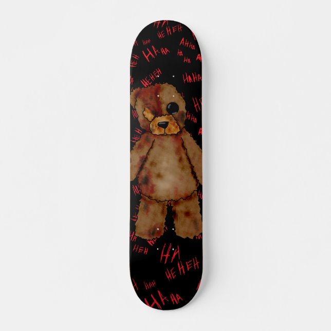 Skateboard Planche à roulettes d'ours de nounours (Devant)