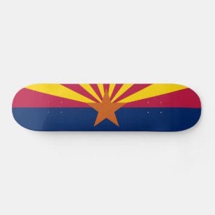 Skateboard Planche à roulettes du drapeau de l'Arizona