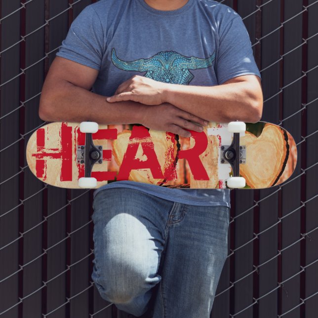 Skateboard planche à roulettes en bois (Extérieur 3)