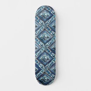 Skateboard Planche à roulettes en diamants pavés